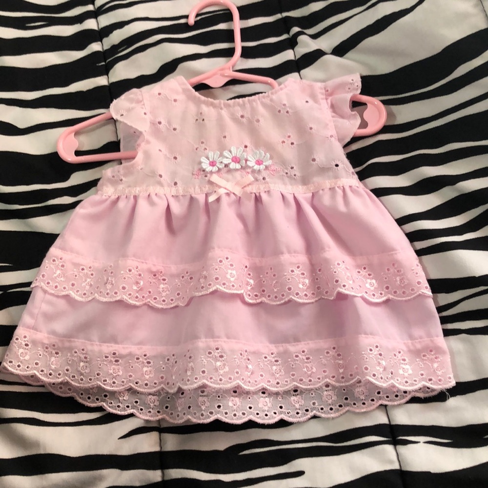 Pink baby dress